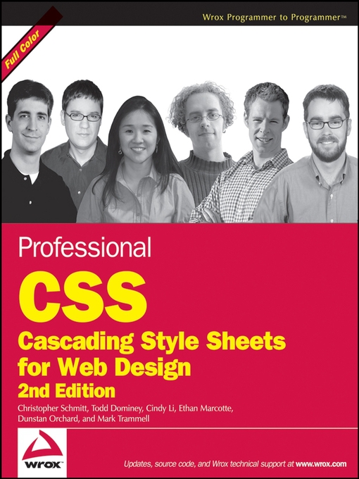 Title details for Professional CSS by Christopher Schmitt - Available